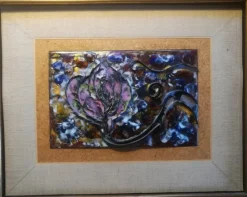 Tradera Emaljtavla, signerad P Fort.^ Övrig Konst