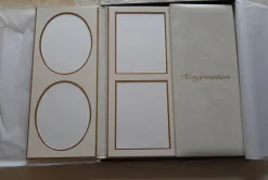 Tradera EMCORET by ART LEATHER. Fotoalbum Konfirmation. Oanvänt. I nyskick.^ Fotoalbum