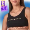 Tradera EMPORIO ARMANI Bralette Bra Svart^ Damkläder
