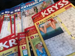 Tradera En hög korsordsbilagor från Allers Hemmets Journal och Hemmets Veckotidning!> Korsord & Korsordsrelaterat