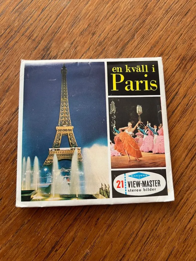 Tradera En kväll i Paris View-Master stereobilder^ Miniatyroptica