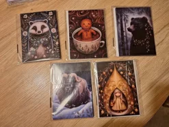 Tradera En massa scrapbooking: 5 PAKET med Jul/Vinter/Djur tema - NYTT!^ Scrapbooking