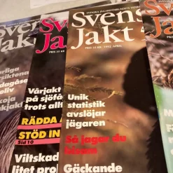 Tradera En massa SVENSK JAKT från 1992 93 96. Present till jägaren kanske?> Sport & Fritid
