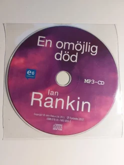 Tradera En omöjlig död - Ljudbok på MP3 av Ian Rankin> Ljudböcker & Språkkurser