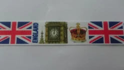 Tradera ENGLAND FLAGGA på 1,25 M DEKORBAND till HUNDHALSBAND NAPPBAND NYCKELBAND BAND^ Sömnad & Stickning