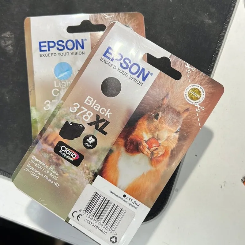 Tradera Epson 378XL Svart bläckpatron> Skrivare & Skanners