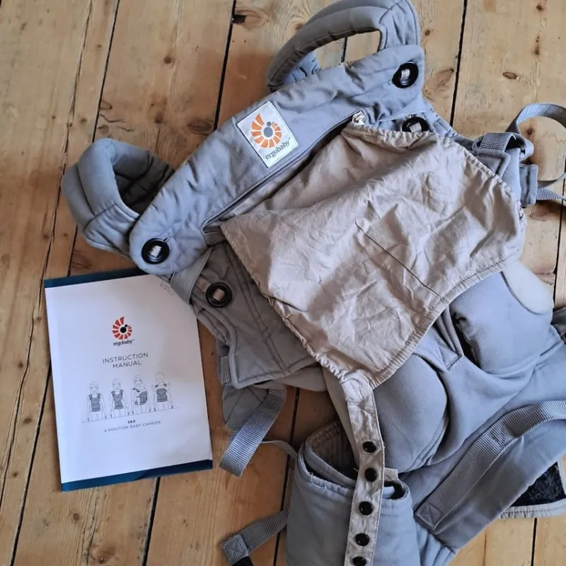 Tradera Ergobaby 360 4-positions bärsele - grå> Babyprodukter