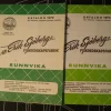 Tradera Priskuranter & Kataloger<Erik Sjöbergs Fiskeredskapsfabrik 2kataloger 1972 och 1975 ca 80sid i varje