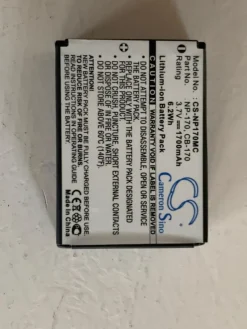Tradera ersättningsbatteri för CB-170, NP170 modell no CS-NP170MC^ Kameratillbehör