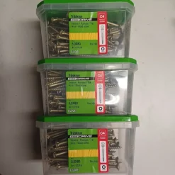 Tradera Essve Träskruv 5,0x80 mm C4 Outdoor> Skruv, Plugg & Spik