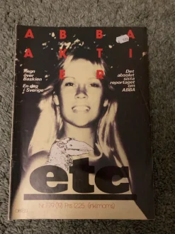 Tradera Etc nr 7 1979 ABBA jazz^ Musiktidningar & Litteratur