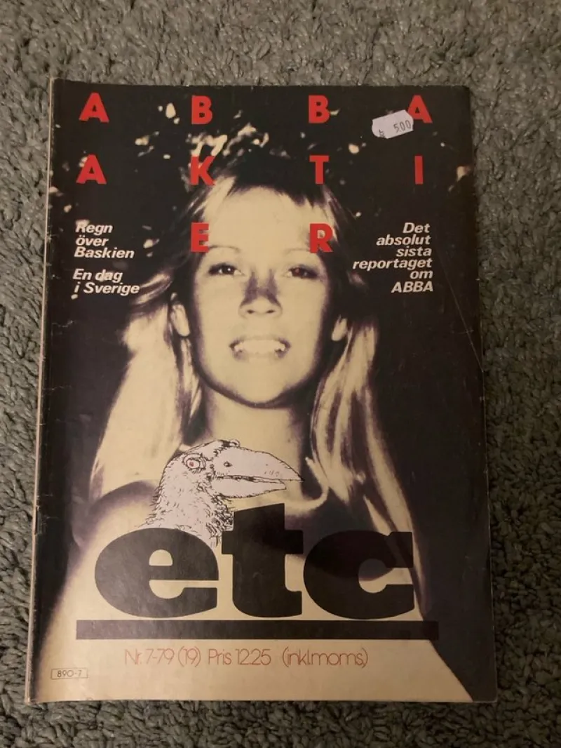 Tradera Etc nr 7 1979 ABBA jazz^ Musiktidningar & Litteratur