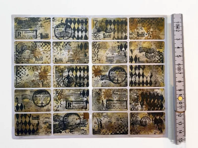 Tradera Etiketter^ Scrapbooking