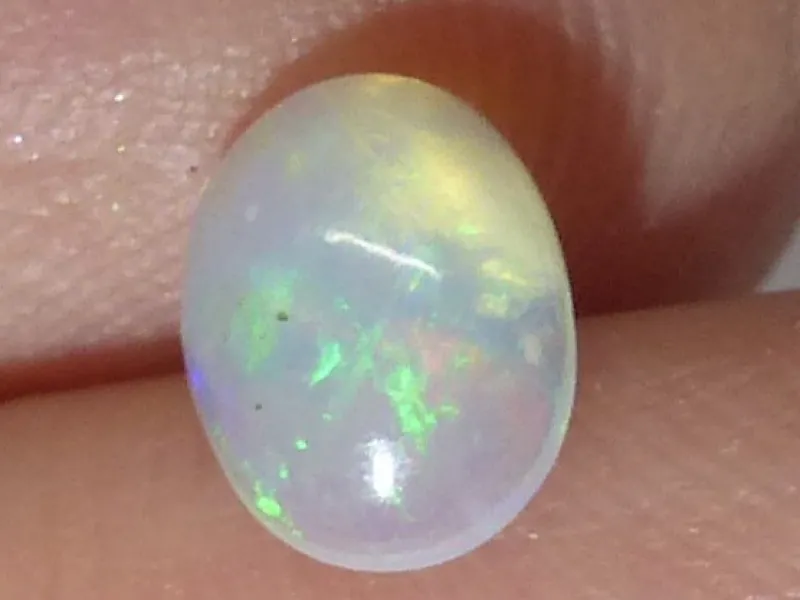 Tradera Ädelstenar<Etiopisk opal Cabochon slipad ädelsten sten gemstone healing gem naturligt sken
