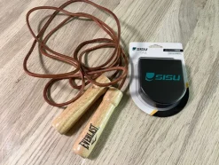 Tradera Boxning<EVERLAST KULLAGER HOPPREP ÄKTA LÄDER SISU FÖRVARING TILL TANDSKYDD