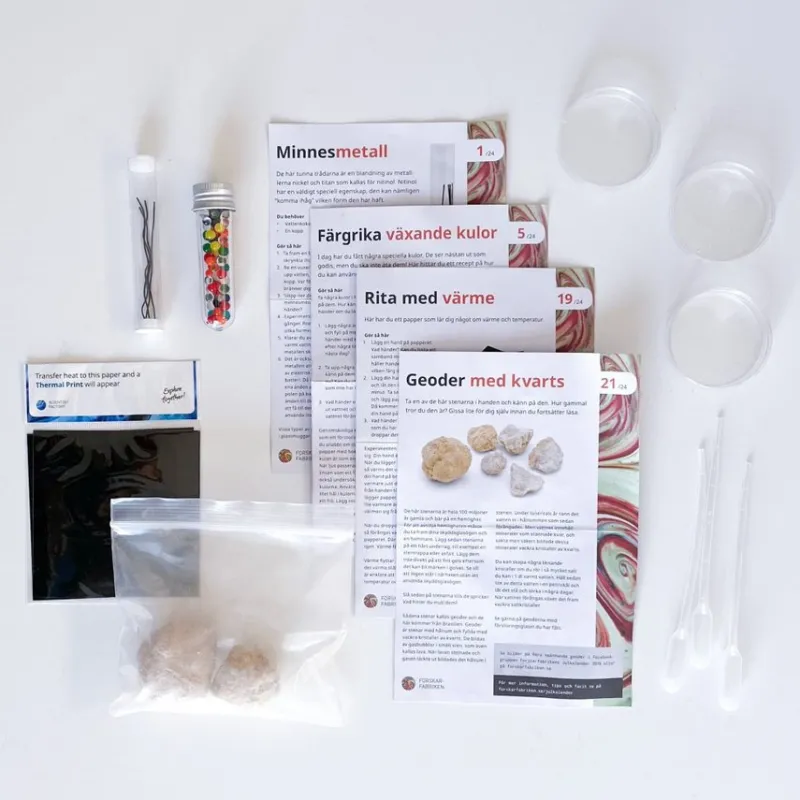 Tradera Experimentkit från Forskarfabriken> Experimentlådor & Vetenskap