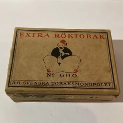 Tradera Varuförpackningar<Extra röktobak liten pappask