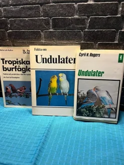 Tradera Faktaböcker Undulater, Tropiska burfåglar> Naturalia