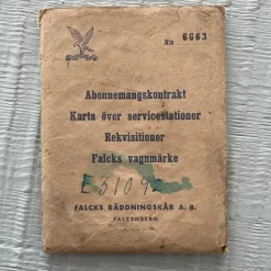 Tradera Falcks Räddningskår^ Bensinia