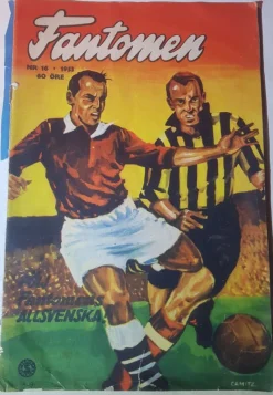 Tradera Fantommen Nr 16 - 1953> Svenska Serier