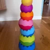 Tradera Fat Brain Toys Tobbles Neo stapelspel - Regnbågsfärger> Babyleksaker