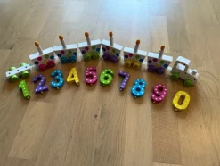 Tradera Födelsedagståg med siffror 0-9> Barnkalas