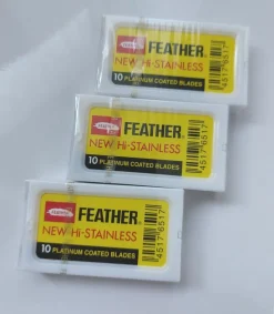 Tradera Hårvård<Feather rakblad till säkerhetshyvel, 3 x 10 st