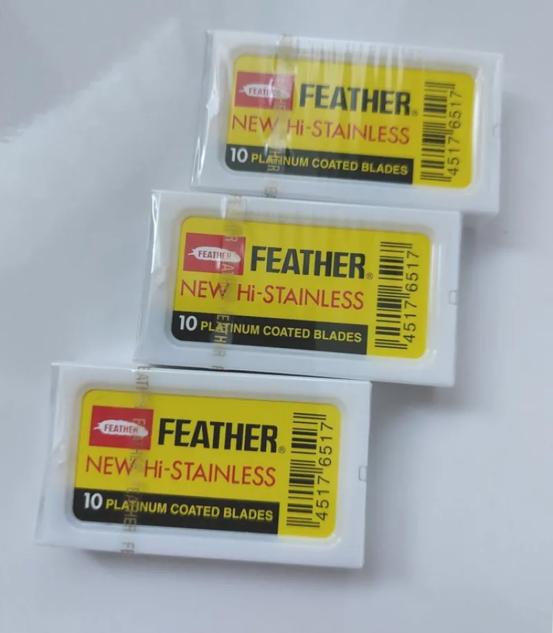 Tradera Hårvård<Feather rakblad till säkerhetshyvel, 3 x 10 st