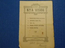 Tradera Fem alldeles nya visor> Musik, Visor & Vistryck