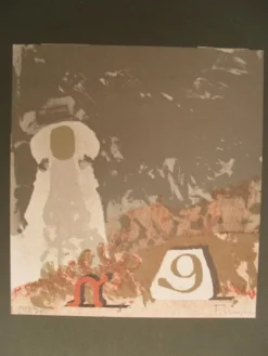 Tradera FERNANDO MAZA COMPOSITION N i FÄRGLITOGRAFI (S101:M1:9)^ Grafik & Teckningar