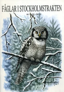 Tradera FÅGLAR I STOCKHOLMSTRAKTEN N3 1989 ÅRG 18> Naturalia