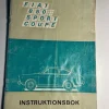 Tradera Fiat 850 Sport Coupé instruktionsbok - 1971> Fordonslitteratur