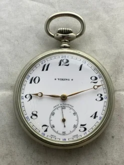 Tradera FICKUR VIKING I NICKEL^ Fickur