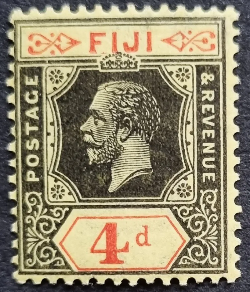 Tradera Fiji Scott 100 MHOG Se besk.för förkort^ Europa