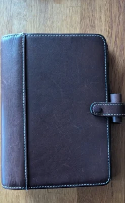 Tradera Filofax i skinn, Personal Hamilton> Almanackor & Kalendrar