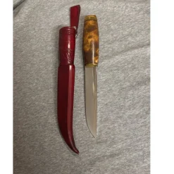 Tradera Knivar & Svärd<Fin Kniv ”Puukko” Lappi Finland. Signerad A.J 2007.