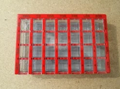 Tradera Fin röd DOSETT MEDI - VECKODOSETT- Medicin^ Hälsoprodukter