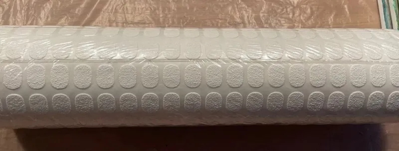 Tradera Fin vit tapet med strukturmönster> Färg & Tapeter