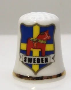 Tradera Fingerborg, Dalahäst, Sweden^ Dalahästar