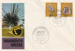 Tradera FIRST DAY COVER-BERLIN.HANNOVER MESSE 1970^ Europa
