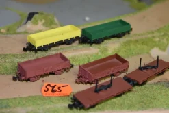 Tradera Flakvagnar, stakvagnar 6 st vagnar se bild.^ Modelljärnvägar