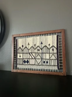 Tradera Flamskvävnad i ram^ Dekorationer