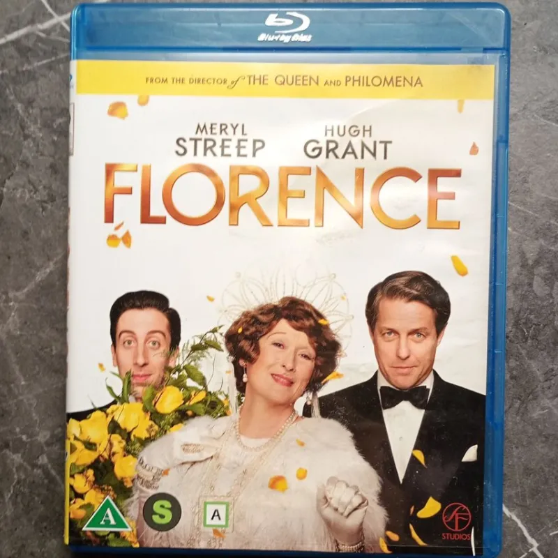 Tradera Florence, amerikanskt drama från 2016 med Hugh Grant, svensk text> Blu-ray
