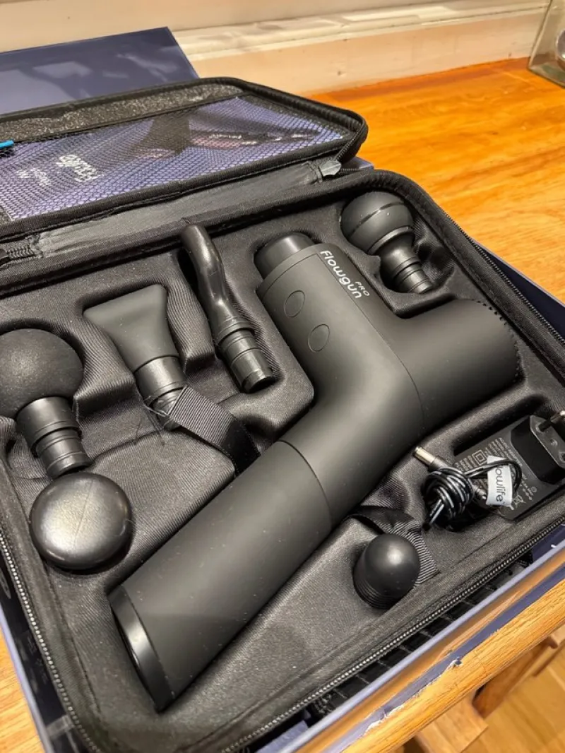 Tradera Flowgun pro 2.0 Massagepistol från Flowlife^ Hälsoprodukter