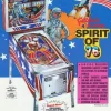 Tradera Flyer flipperspel Gottlieb Spirit Of '76^ Spelautomater