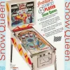 Tradera Flyer flipperspel Gottlieb Snow Queen^ Spelautomater