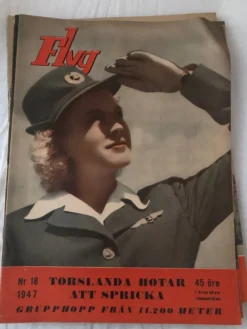 Tradera Flyg Nr 18, 1947> Flyg- & Flyghistoria