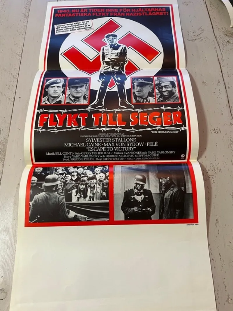 Tradera Flykt till Seger - affisch No49^ Affischer