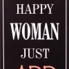 Tradera Magneter<FOR INSTANT HAPPY WOMAN JUST ADD WINE Magnet i chabby chic 5x10 cm