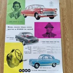 Tradera Mobilia<FORD - Now, more than ever, we've a FORD in mind (annons) 1957